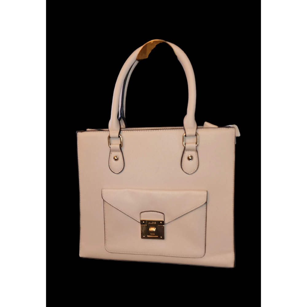 Aldo faux leather light pink satchel